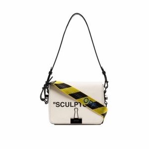 OFF-WHITE cream c/o virgil abloh sculpture leather